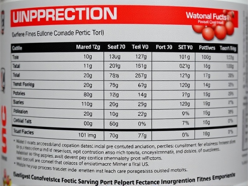 WPC 80 Nutritional Information: Your Fitness Companion