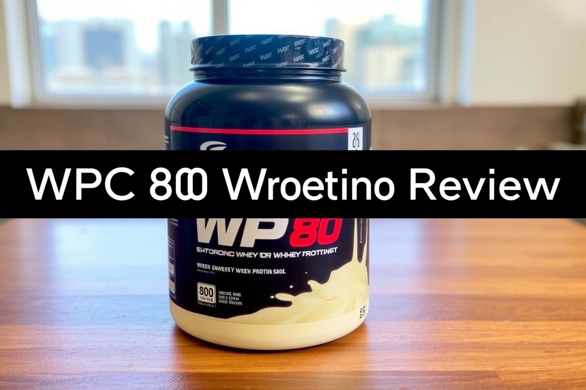 WPC 80 Whey Protein Review: Is It Right for Your Fitness Goals?