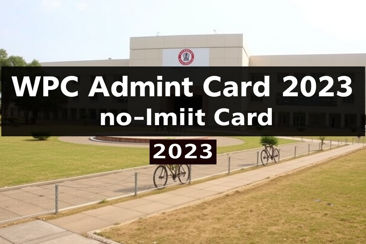 WPC Admit Card 2023: Important Dates and Guidelines