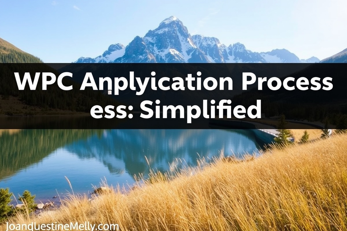 WPC Application Process Simplified: Tips and Tricks