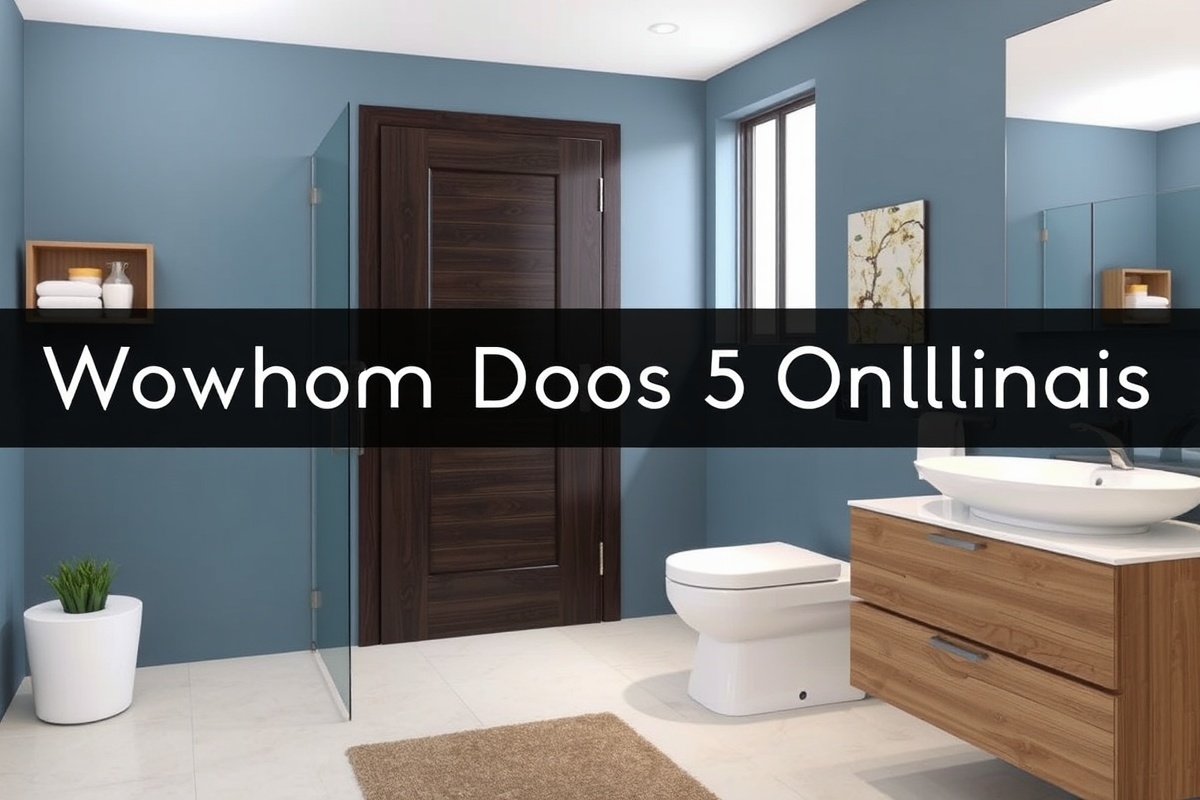 WPC Bathroom Doors Online: Eco-Friendly and Durable Options