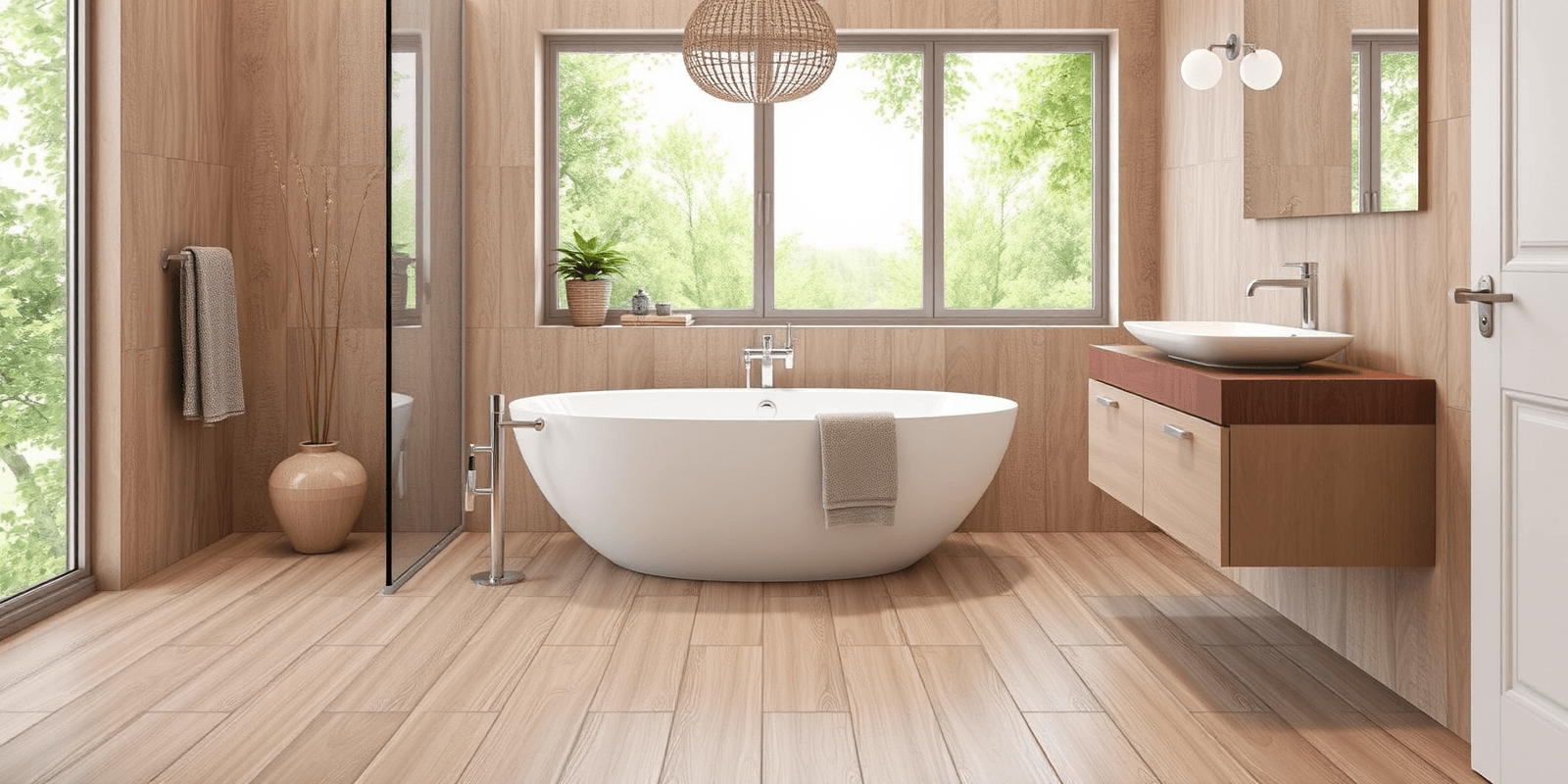 wpc bathroom flooring