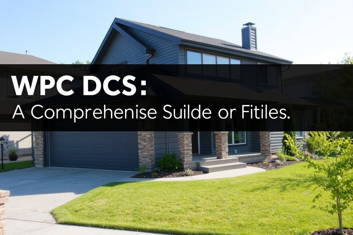 WPC DCS: A Comprehensive Guide for Homeowners