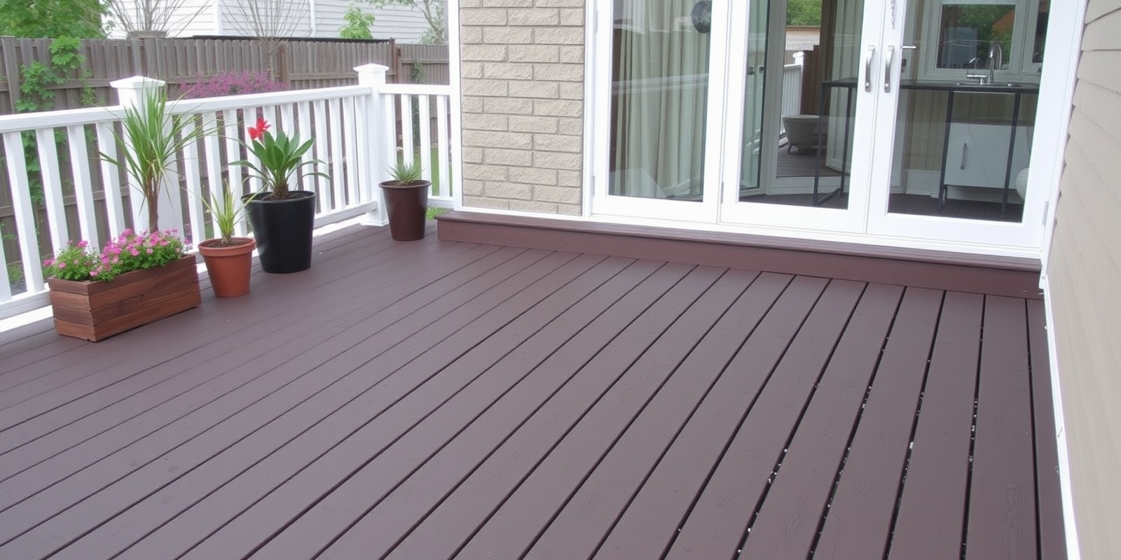 wpc decking 100 percent plastic