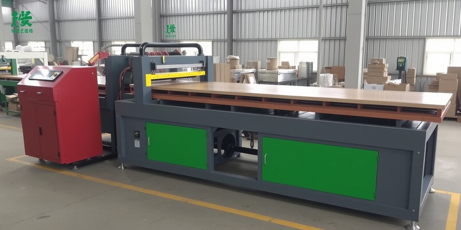 wpc decking board machine