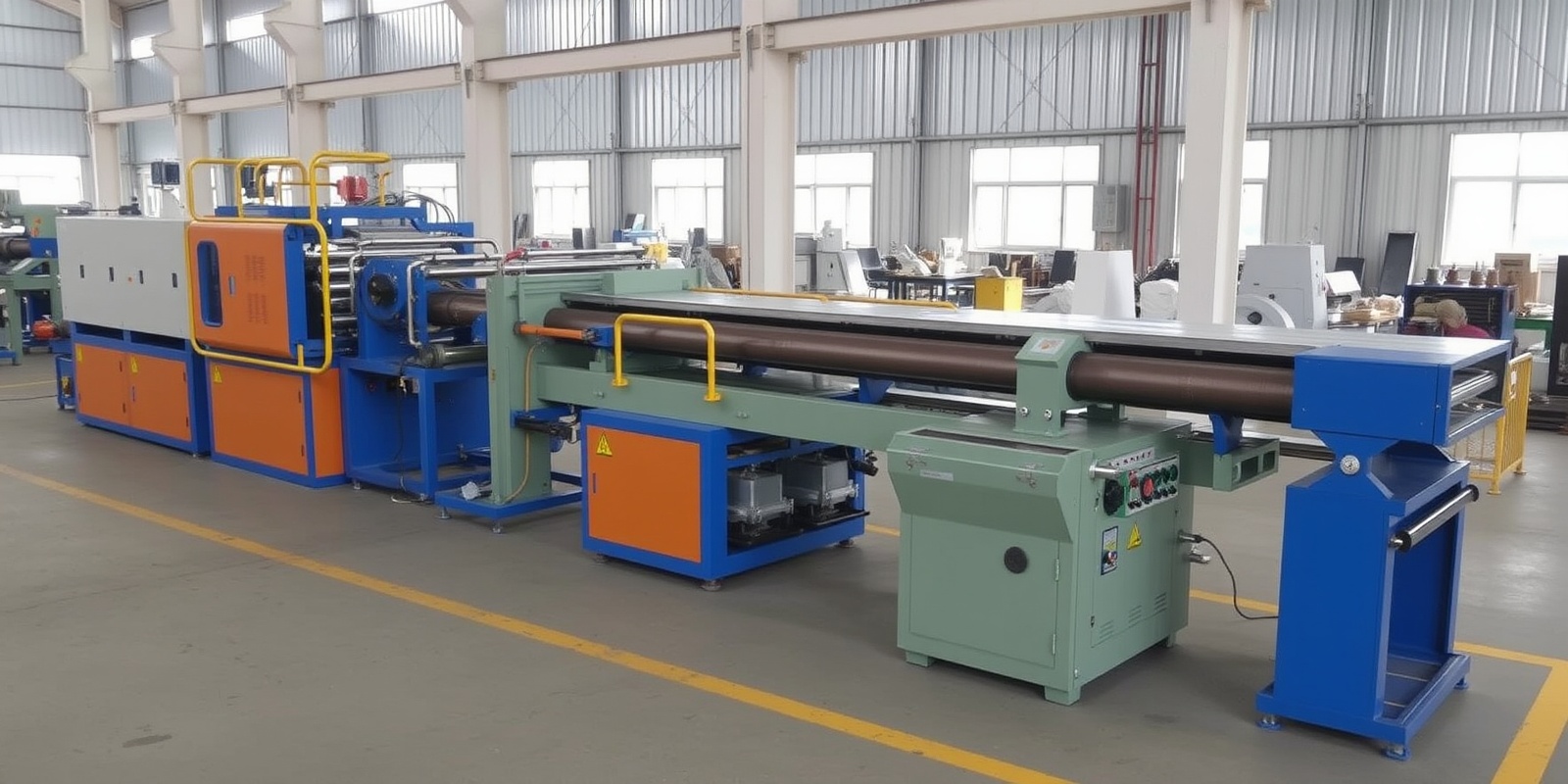 wpc decking co-extrusion line