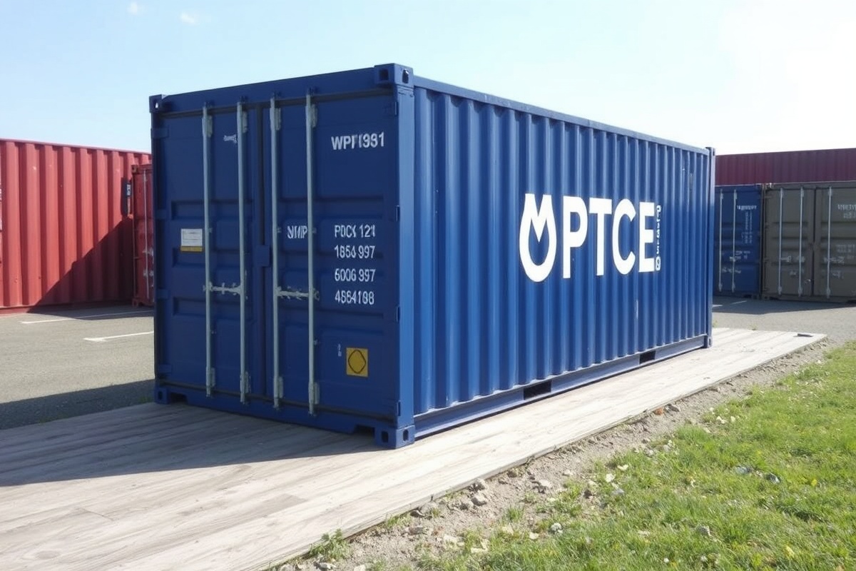 WPC decking container shipping