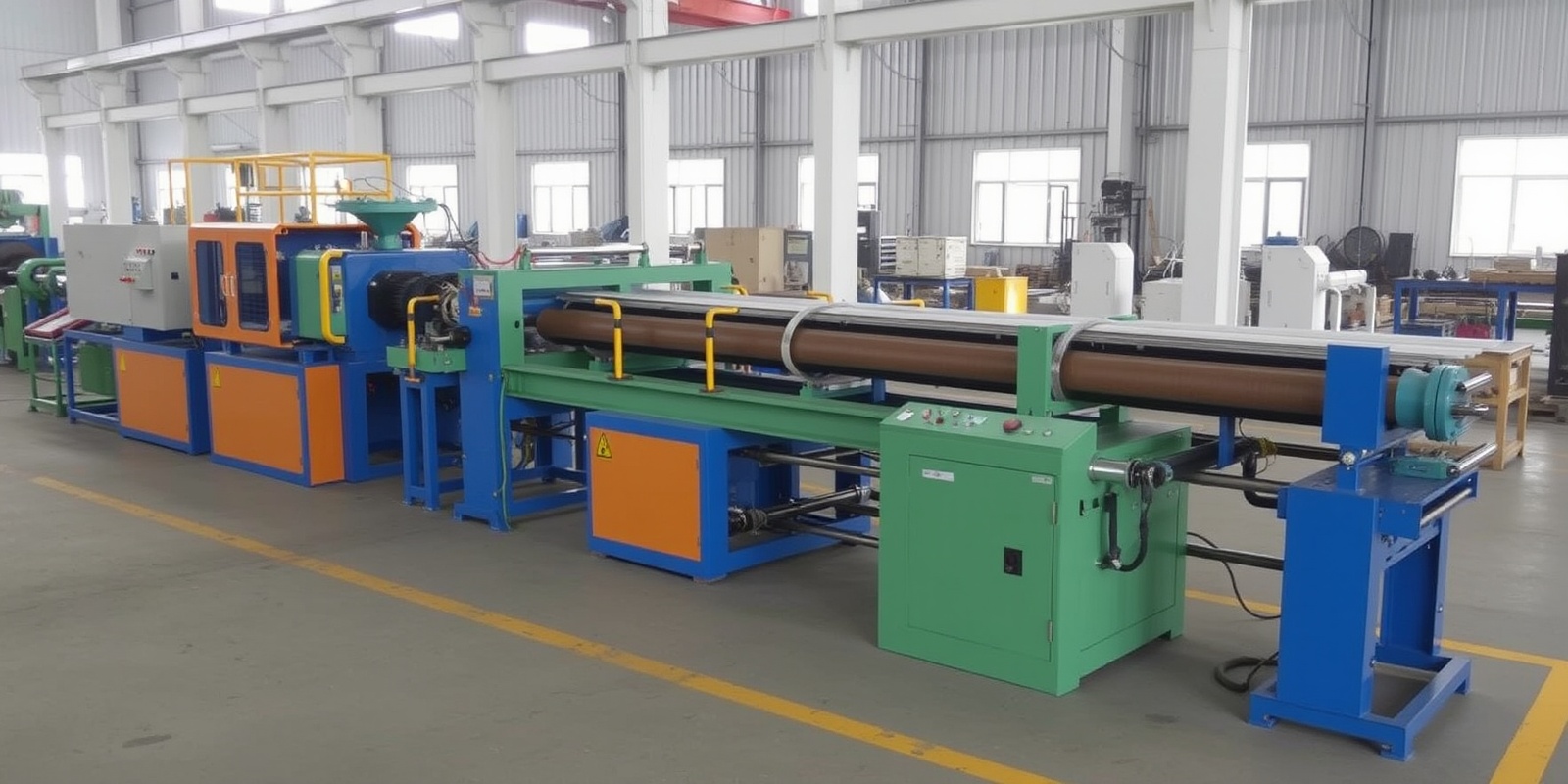 wpc decking extrusion line