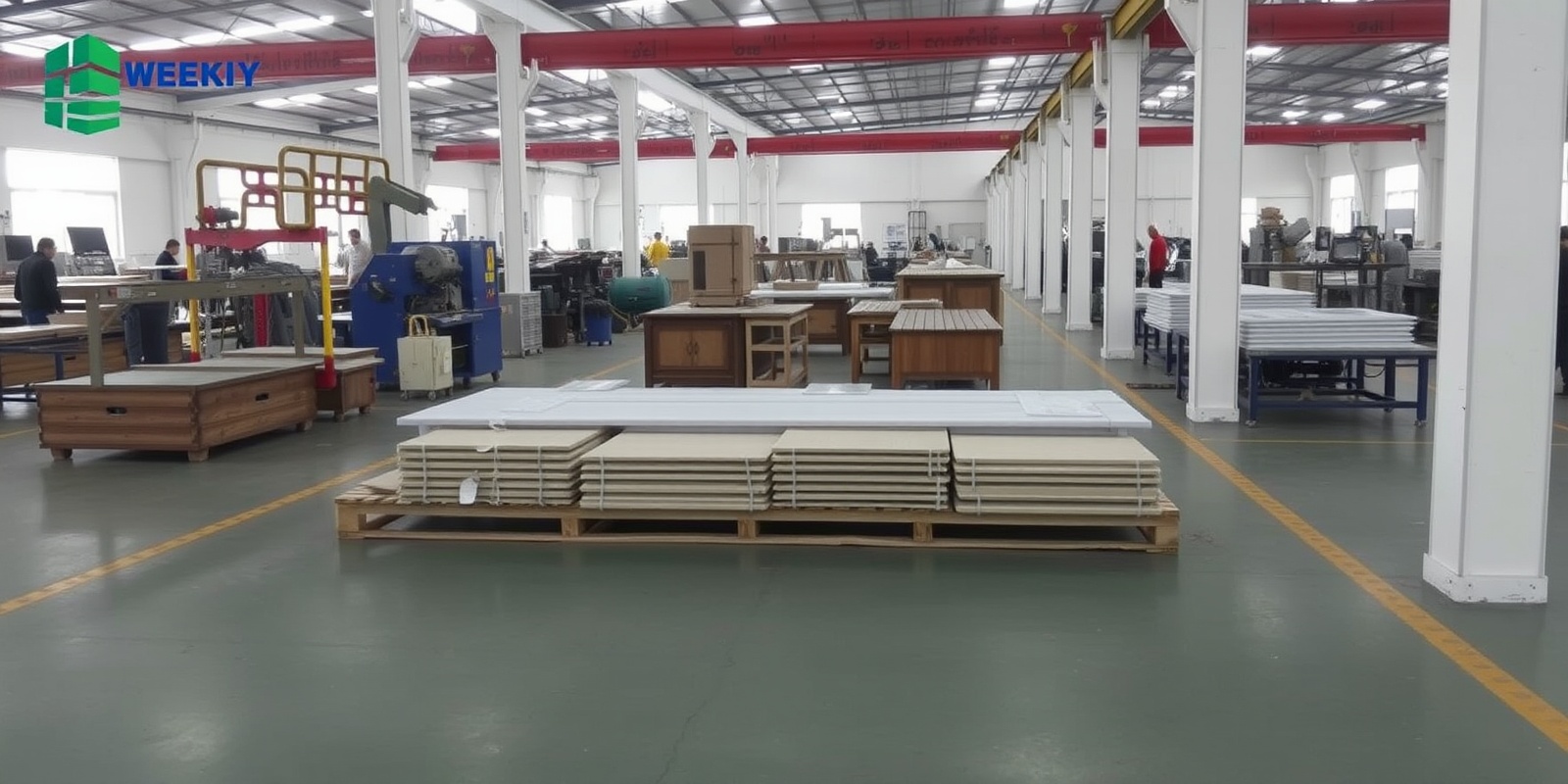 wpc decking floor factory