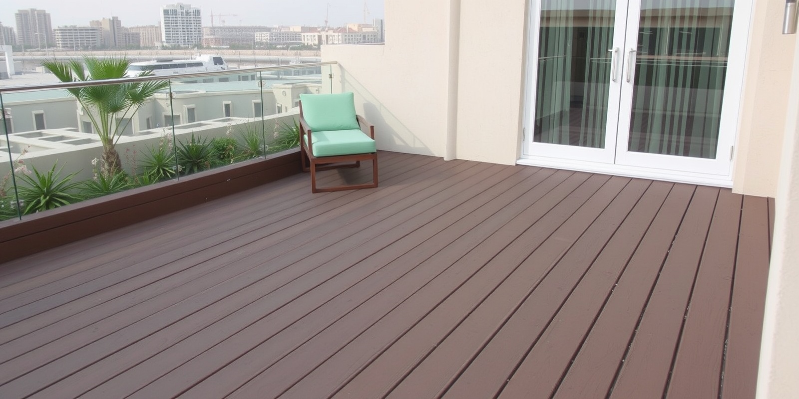 wpc decking in abu dhabi