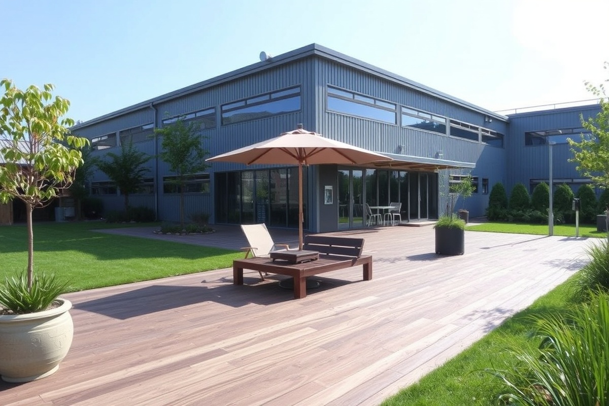 wpc decking outdoor factories