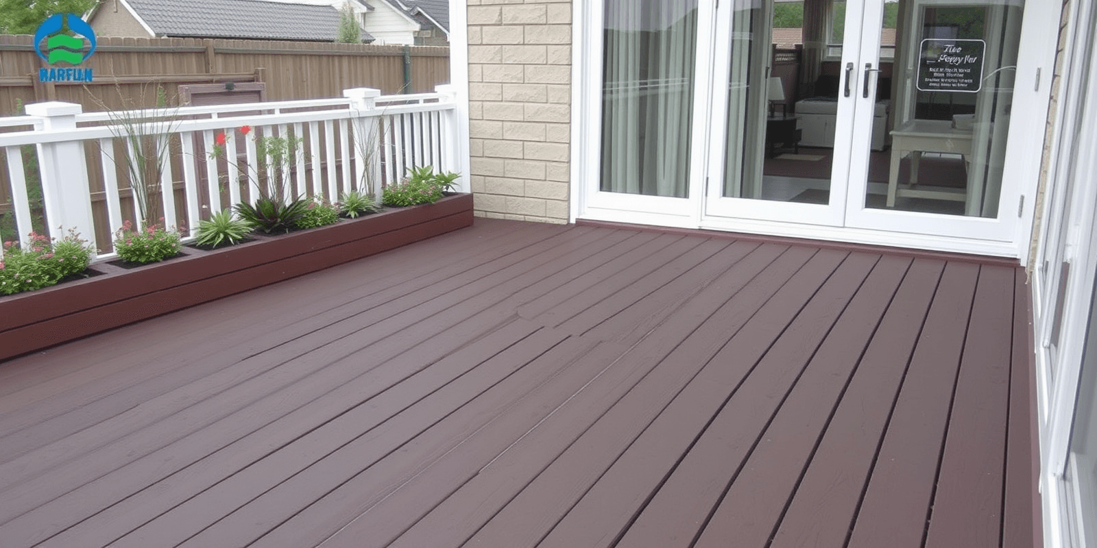 wpc decking outdoor