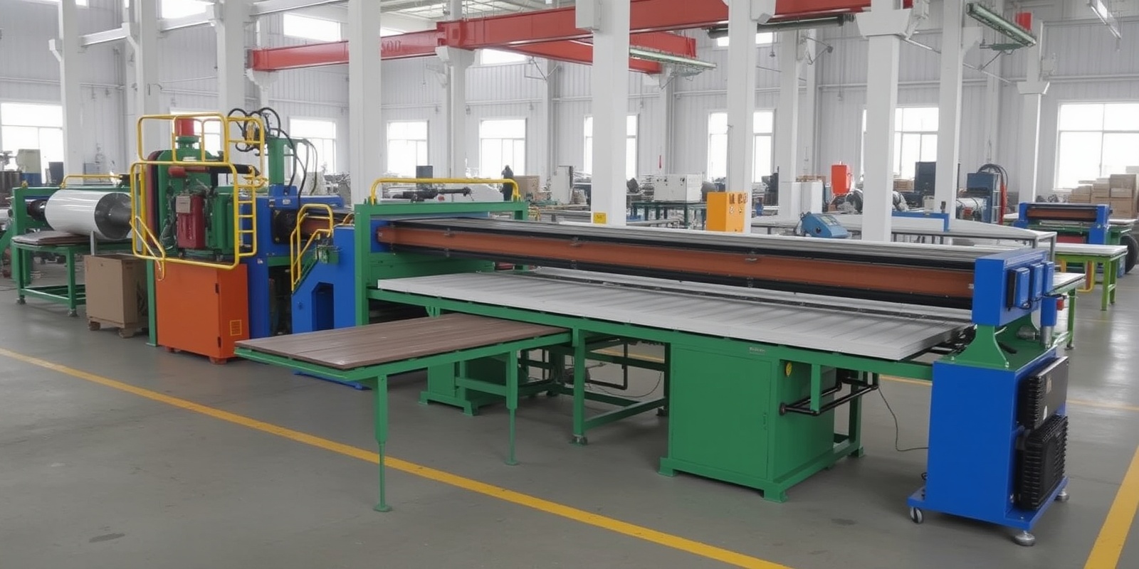 wpc decking production line factory