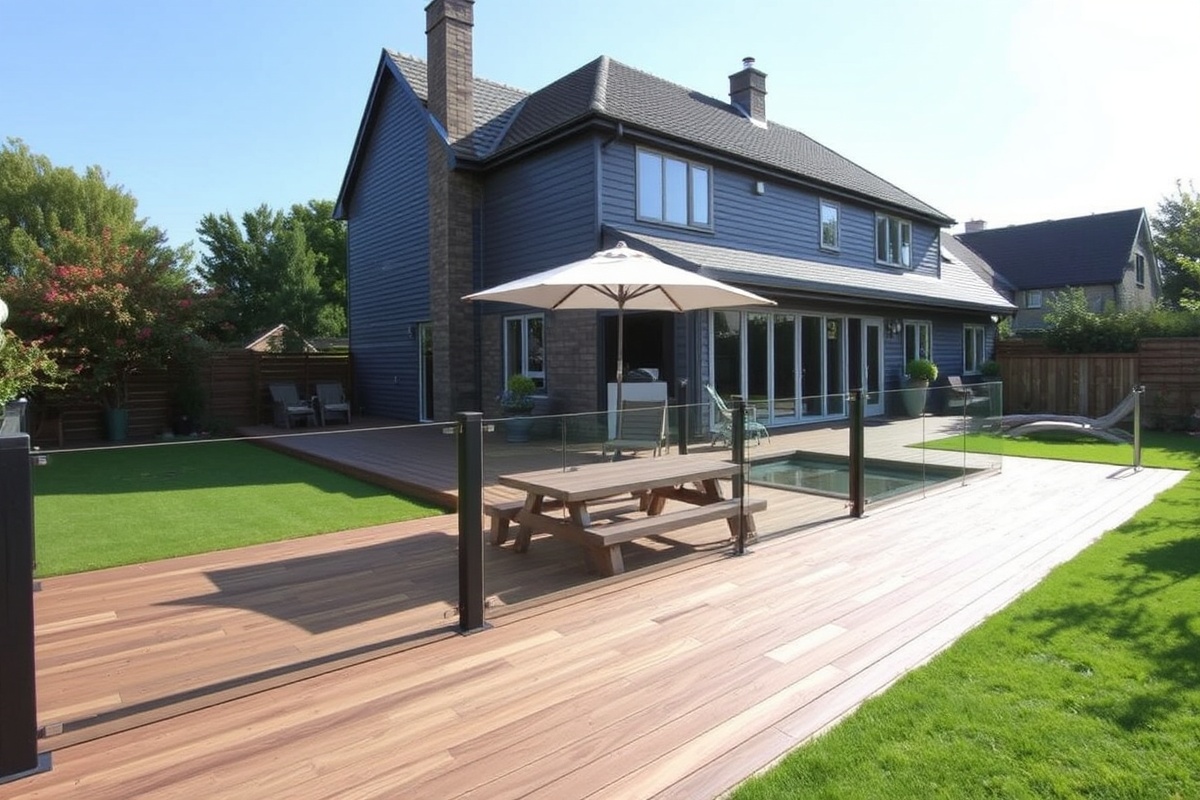 wpc decking size