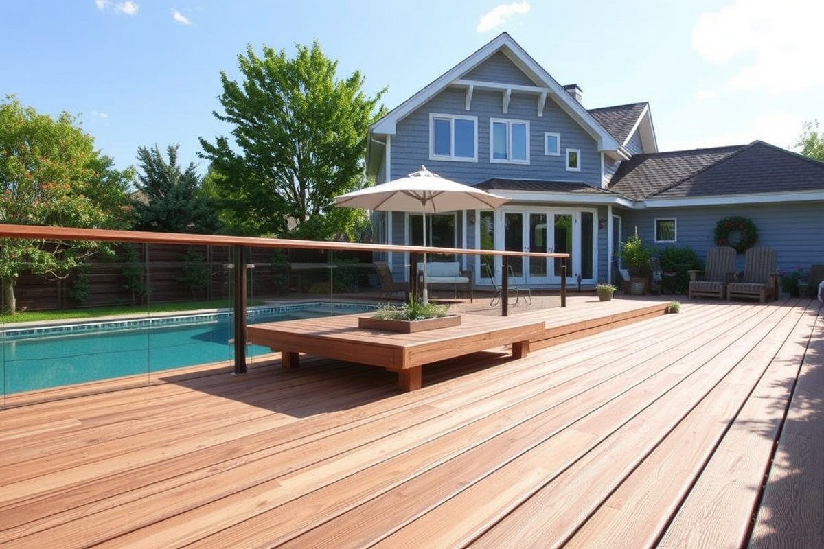 wpc decking texture