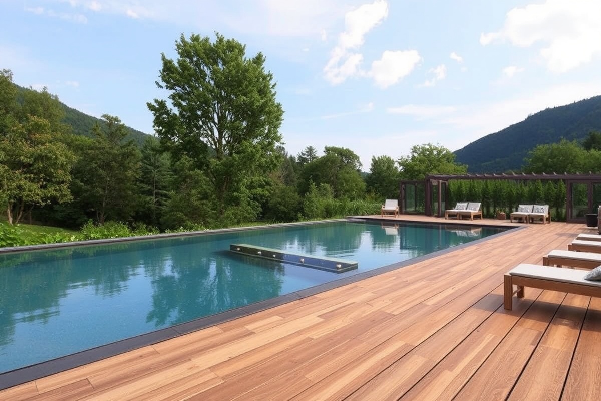 wpc decking tile