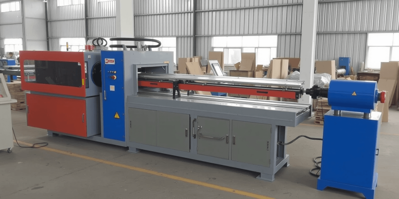 wpc door making machine