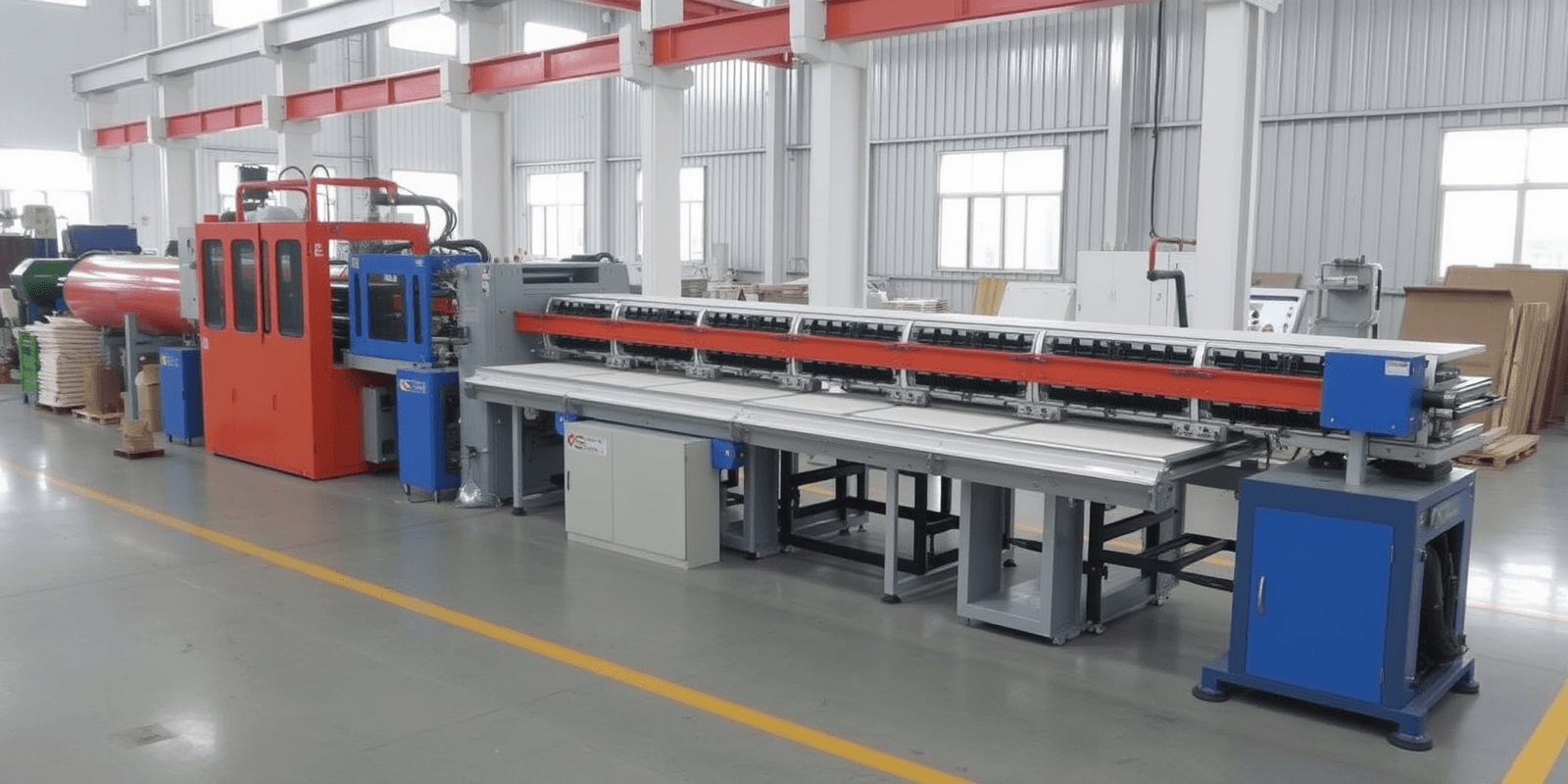 wpc door production line