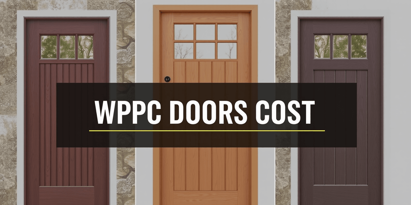 WPC Doors Cost: Budget-Friendly Options for Your Next Project