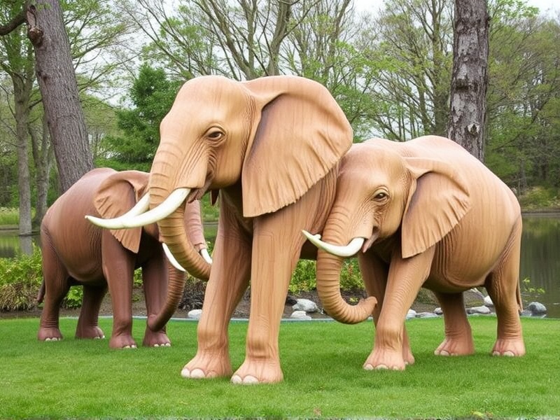 WPC Elephant Statues: Bringing Conservation to Life