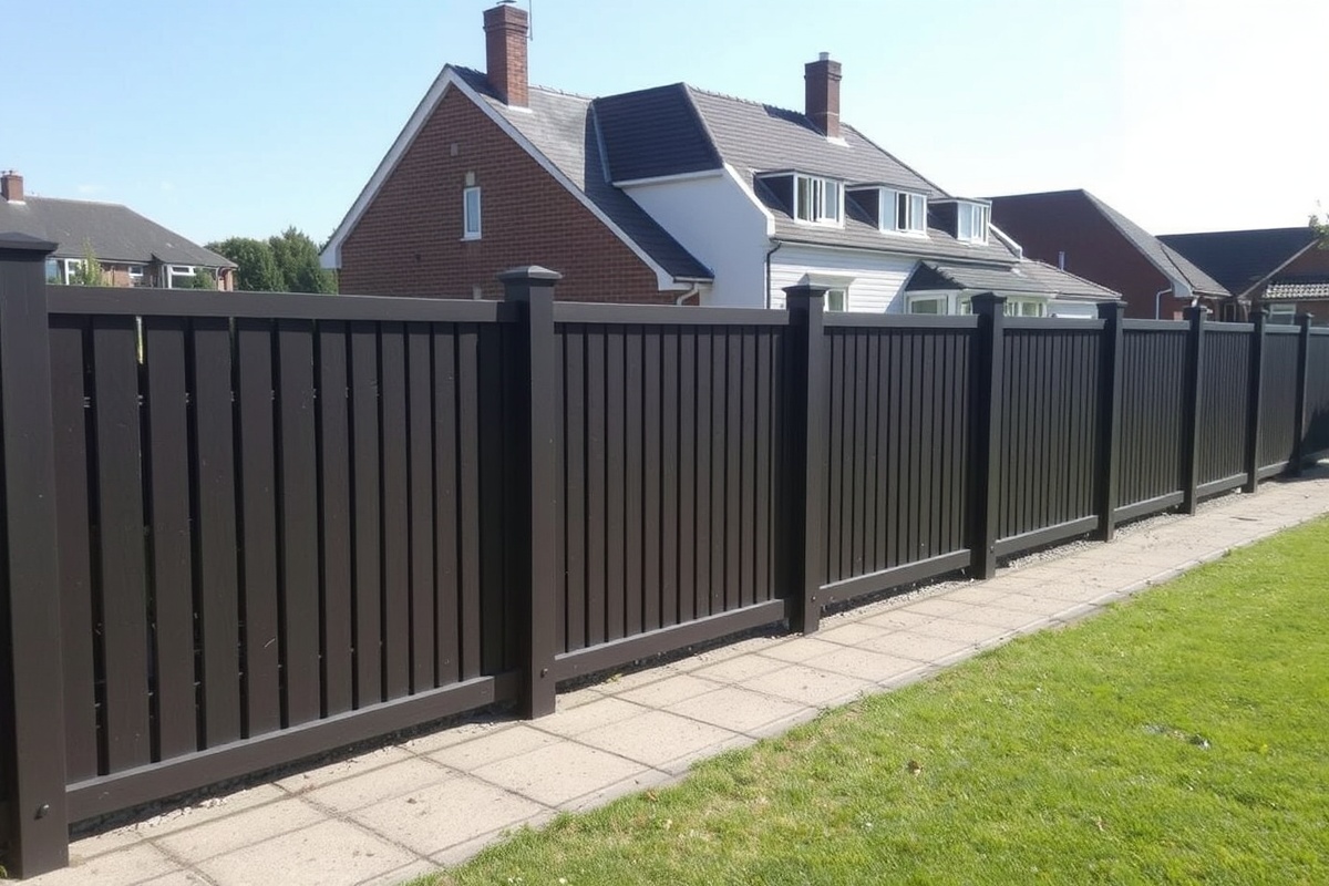 WPC fence custom sizes