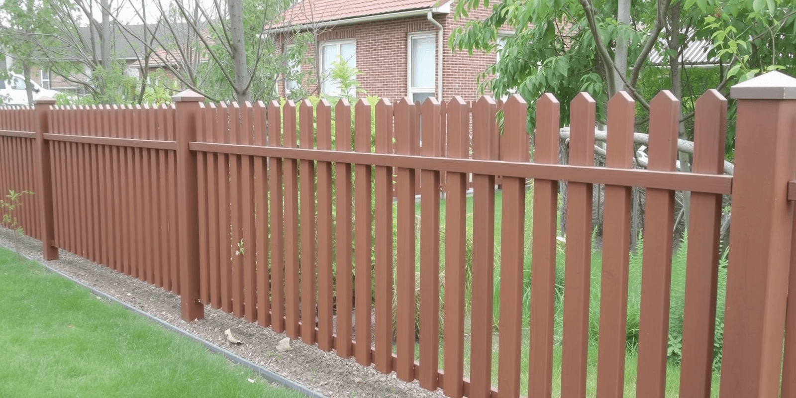 WPC garden fence manufacturer