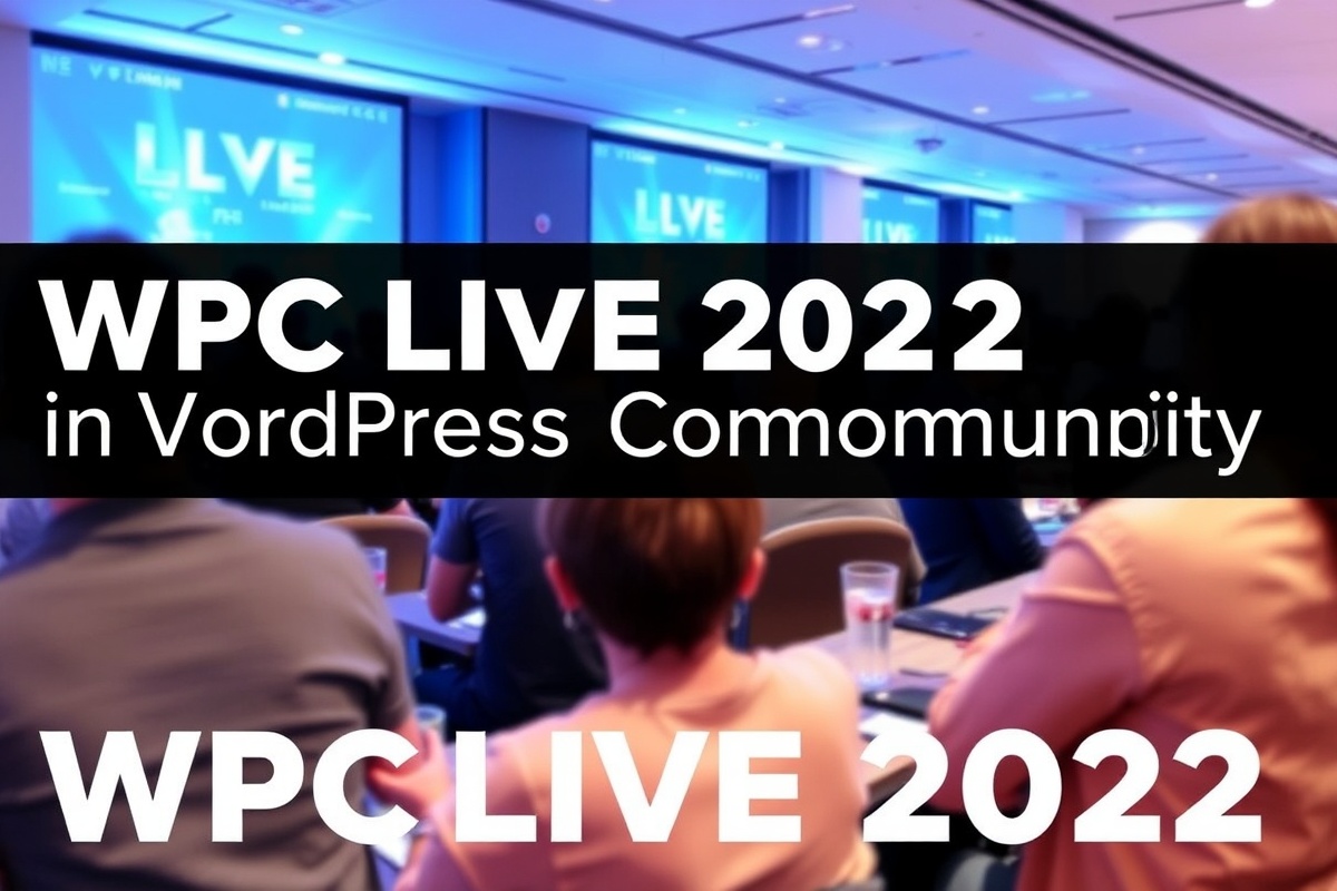 WPC Live 2022: Innovations in WordPress Community