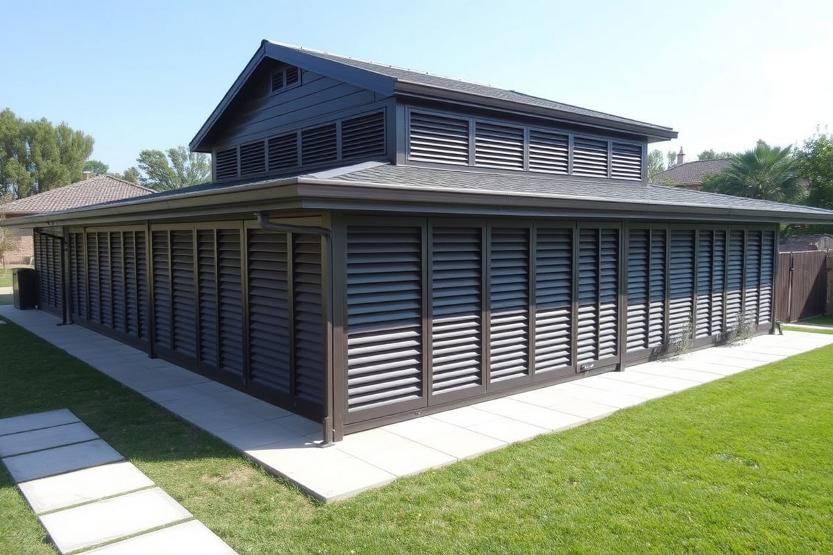 wpc louver panels design