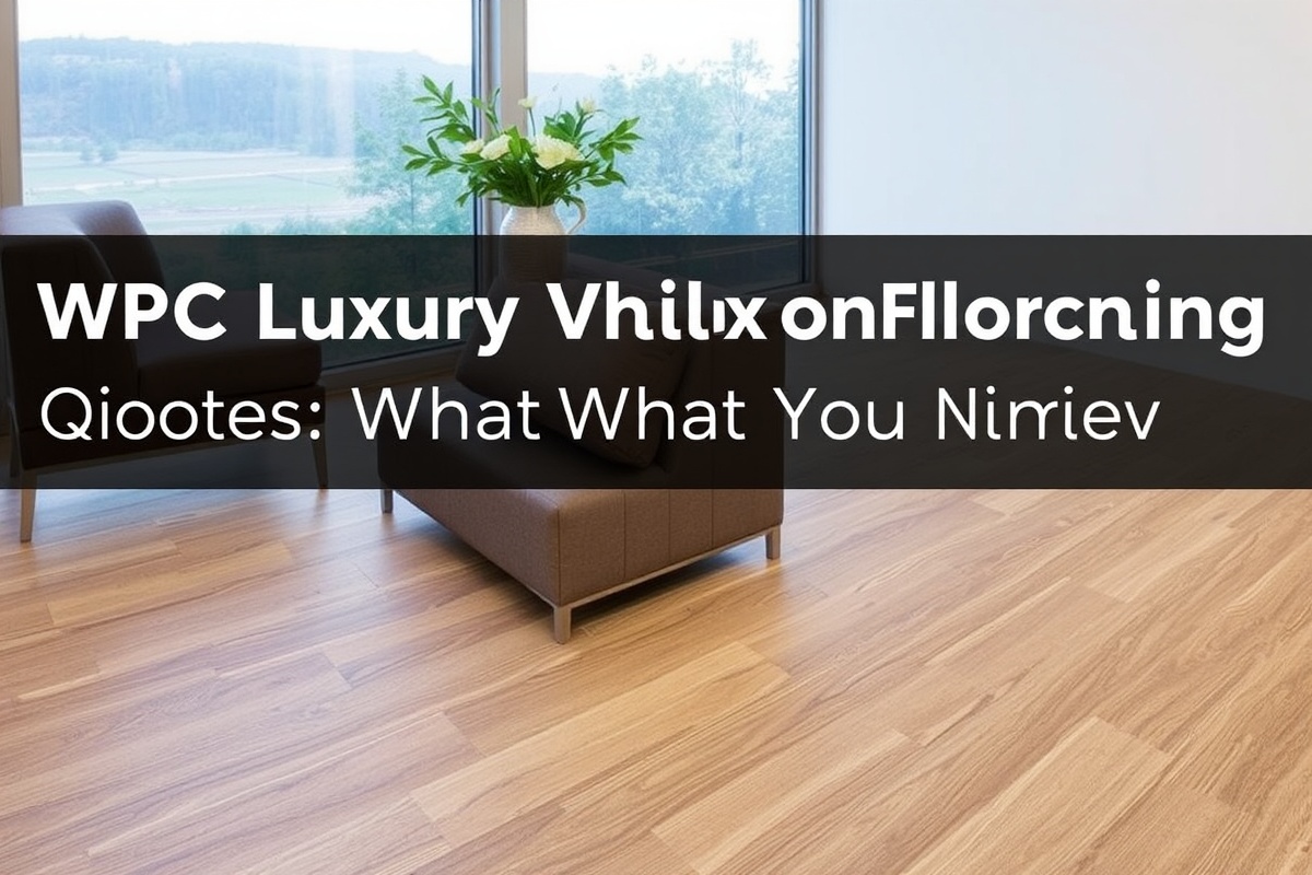 WPC Luxury Vinyl Flooring Quotes: What You Need to Know