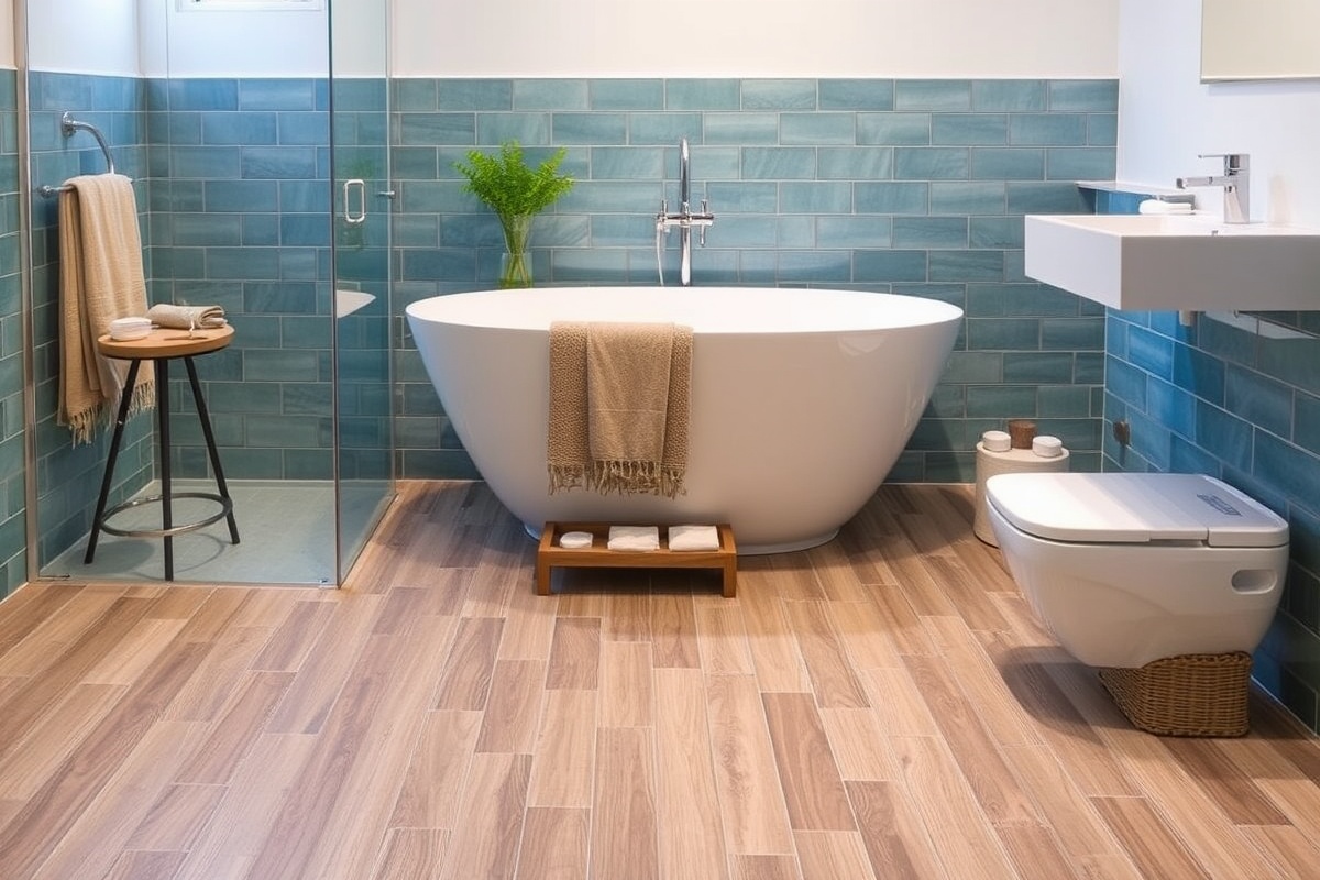 WPC LVP Bathroom Flooring: A Smart Upgrade for Water-Prone Areas