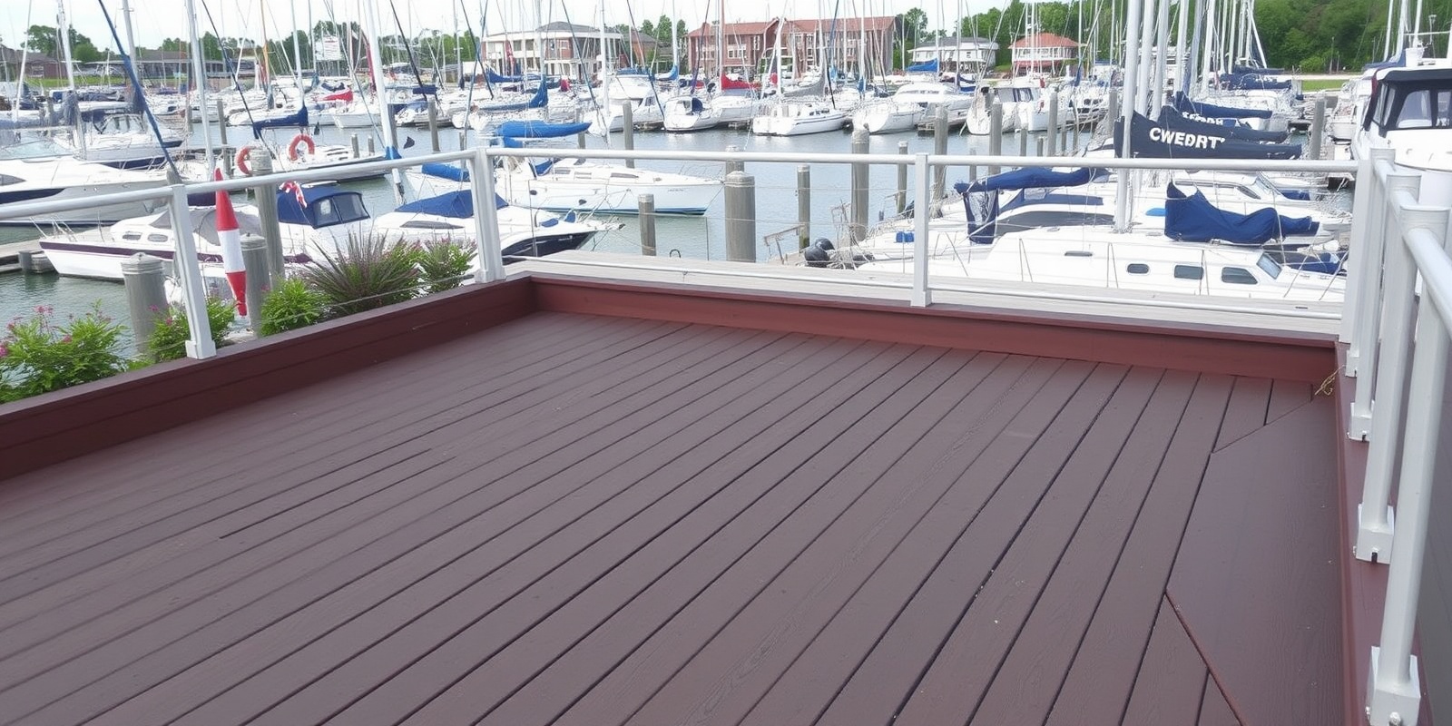 wpc marina decking supplier