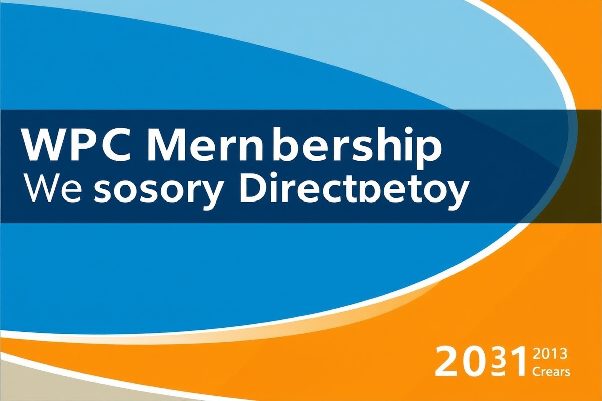 WPC Membership Directory 2013: Networking Opportunities and Benefits