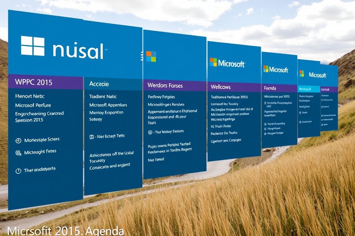 wpc microsoft 2015 agenda