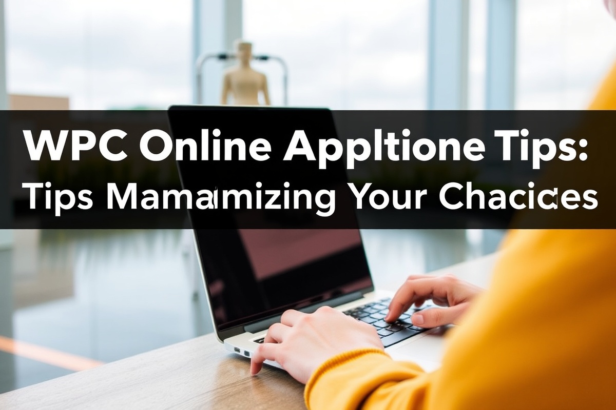 WPC Online Application Tips: Maximizing Your Chances