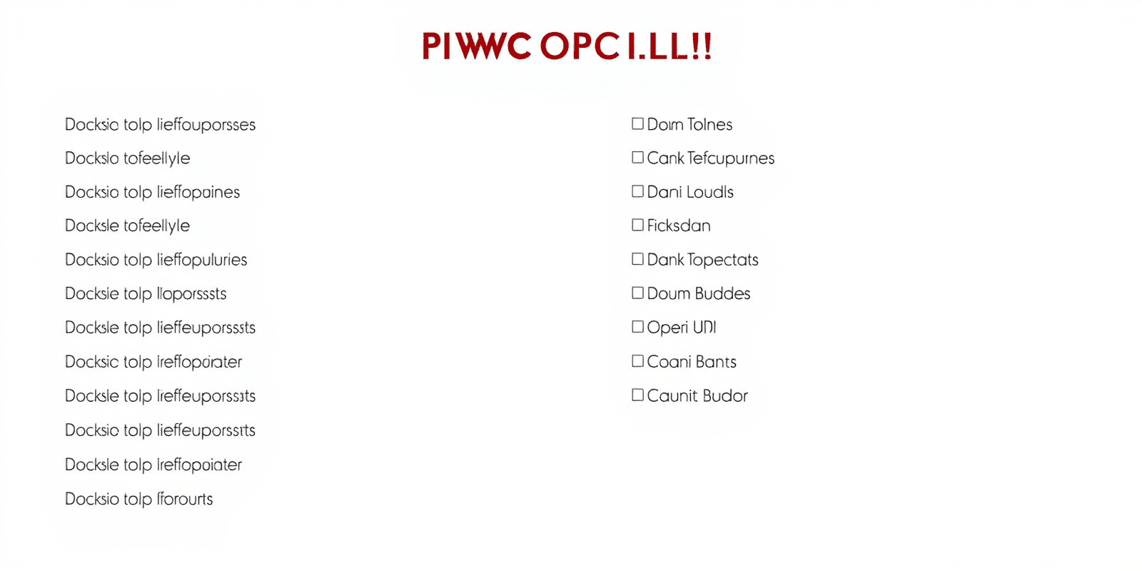 wpc product list