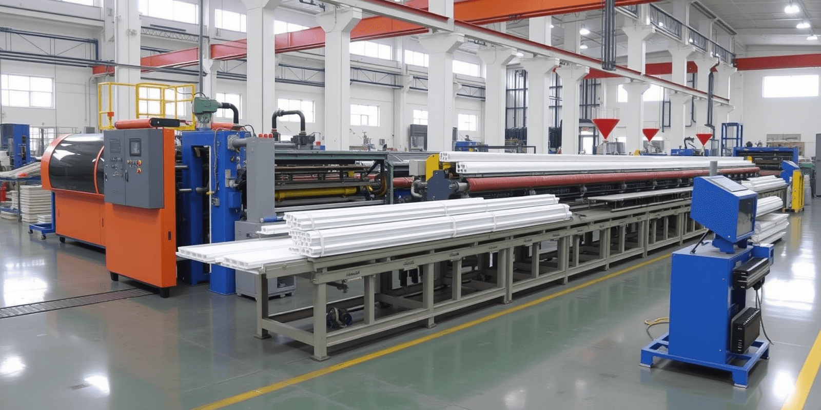 wpc profile production line