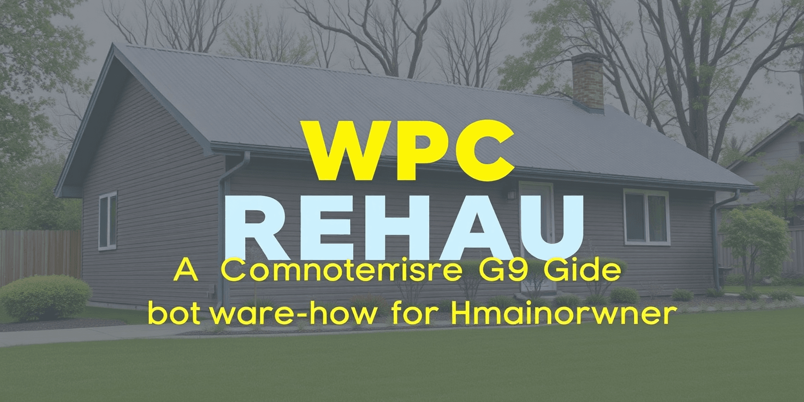 WPC REHAU: A Comprehensive Guide for Homeowners