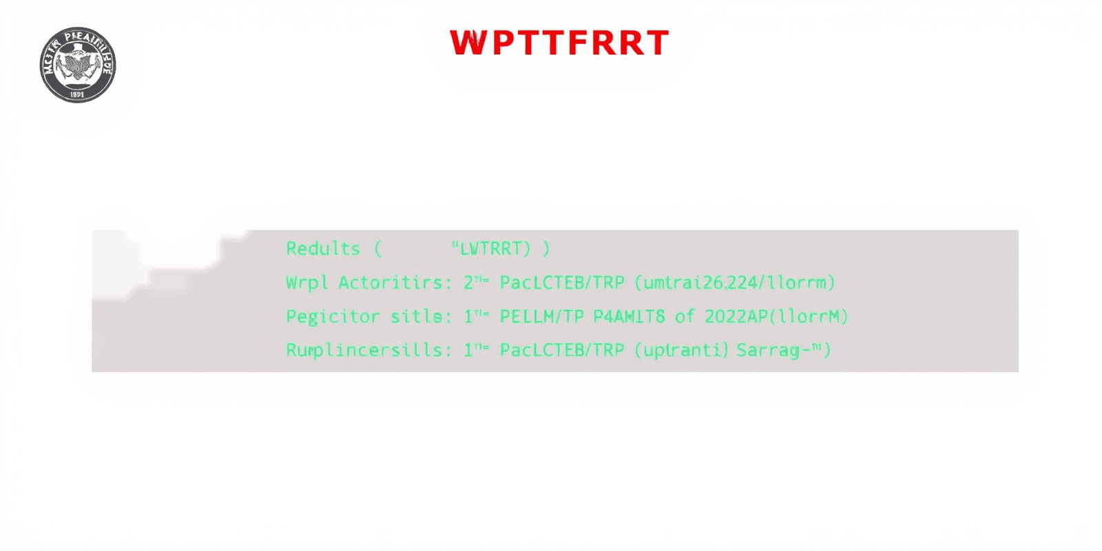 wpc rtr result