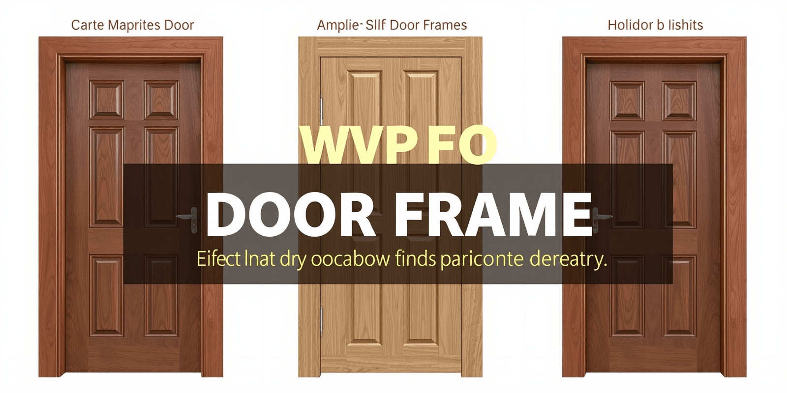 WPC Solid Door Frame Price Comparison: Finding Value for Money