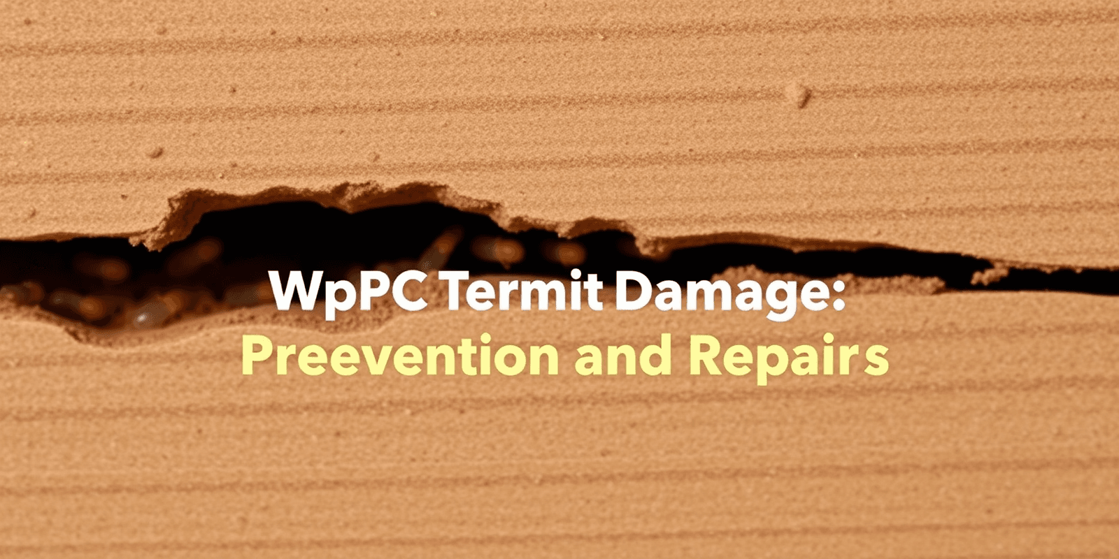 WPC Termite Damage: Prevention and Repair Strategies