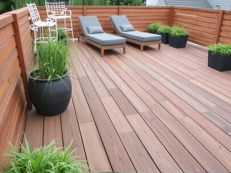 WPC Terrassenbohlen: The Future of Decking Materials