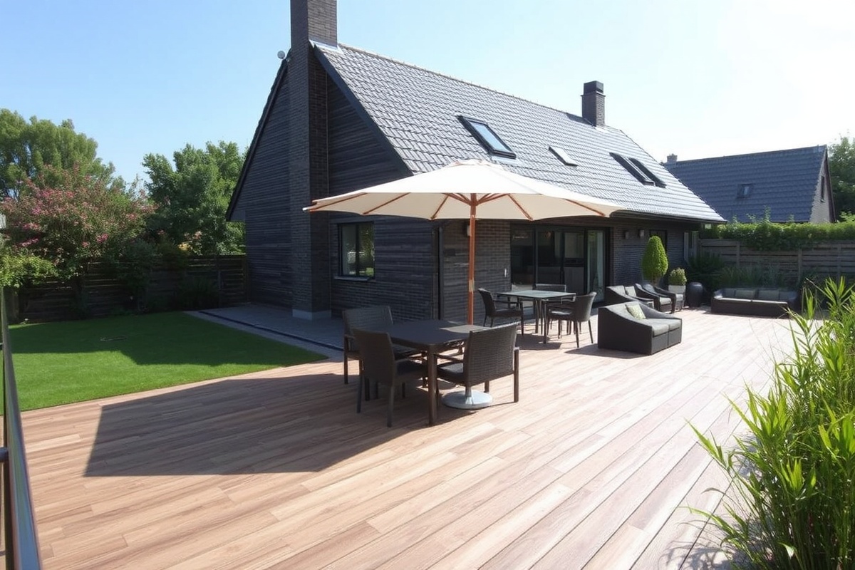 WPC Terrassendiele: A Sustainable Choice for Modern Decks