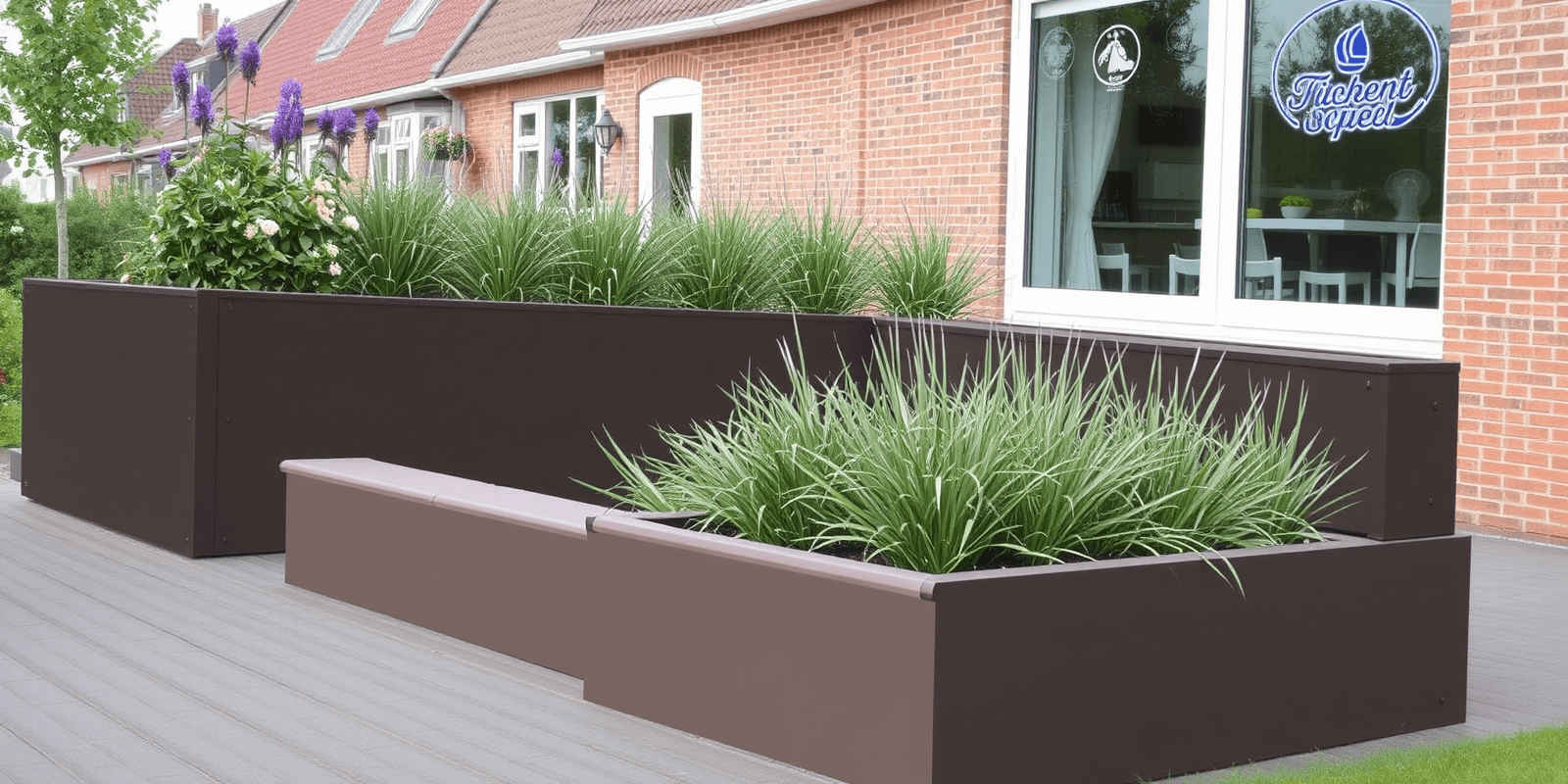 wpc terrassendielen clips