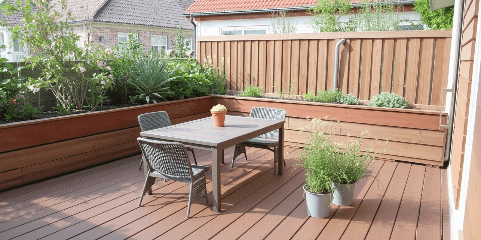 wpc terrassendielen oder holz