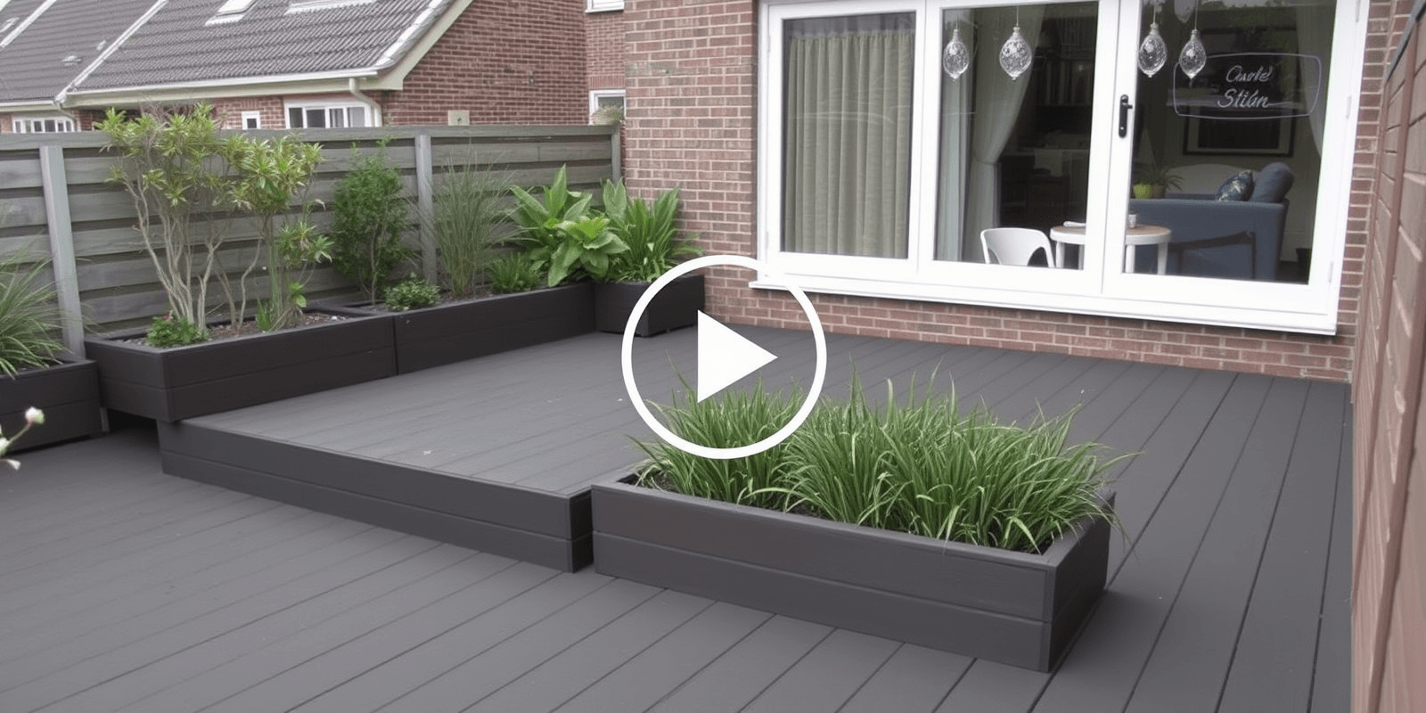 wpc terrassendielen verlegen video