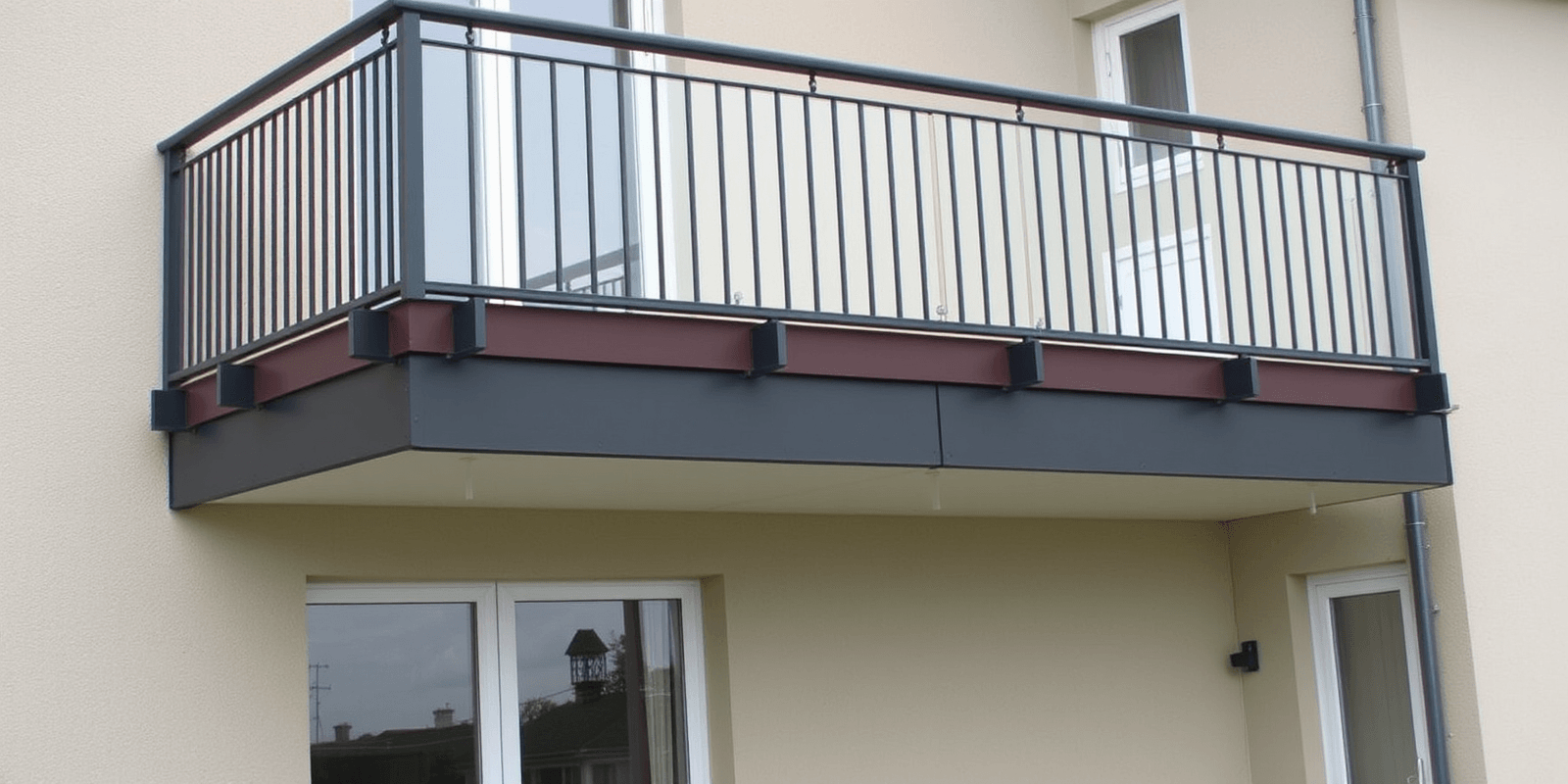 wpc unterkonstruktion balkon