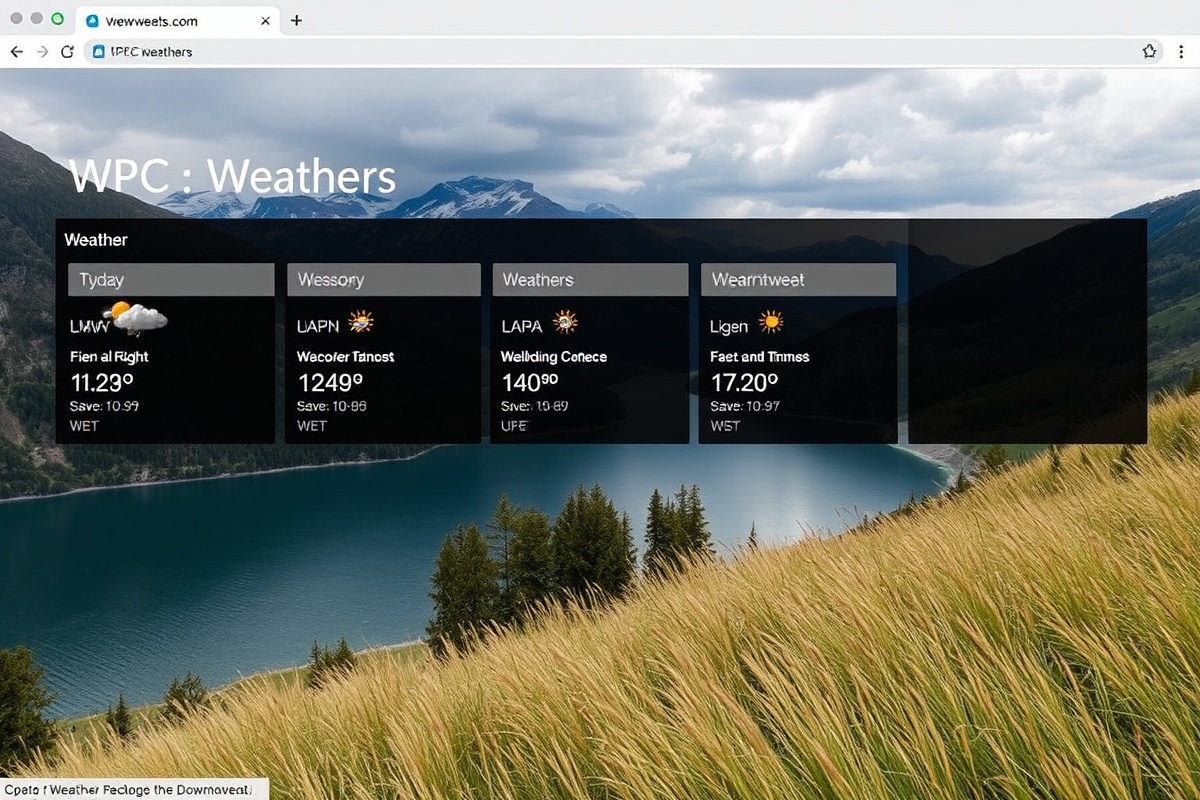 wpc weather page