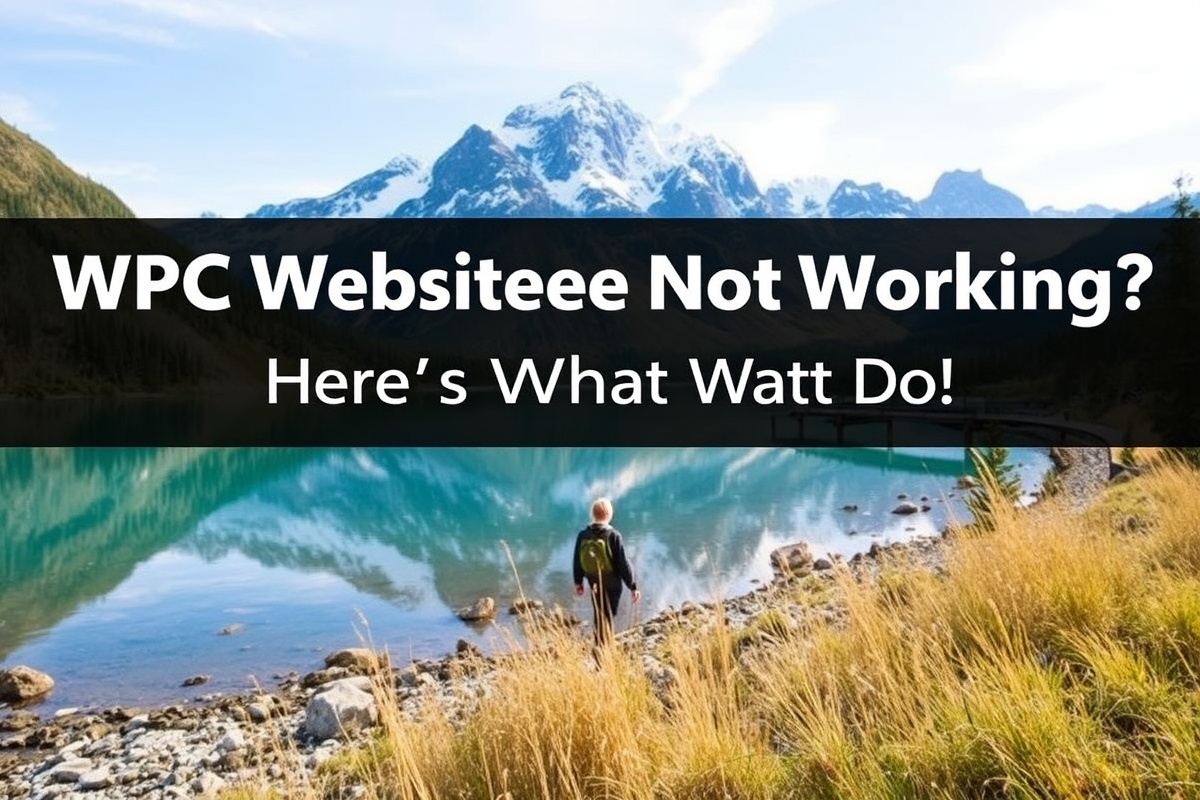 WPC Website Not Working? Here's What You Can Do!