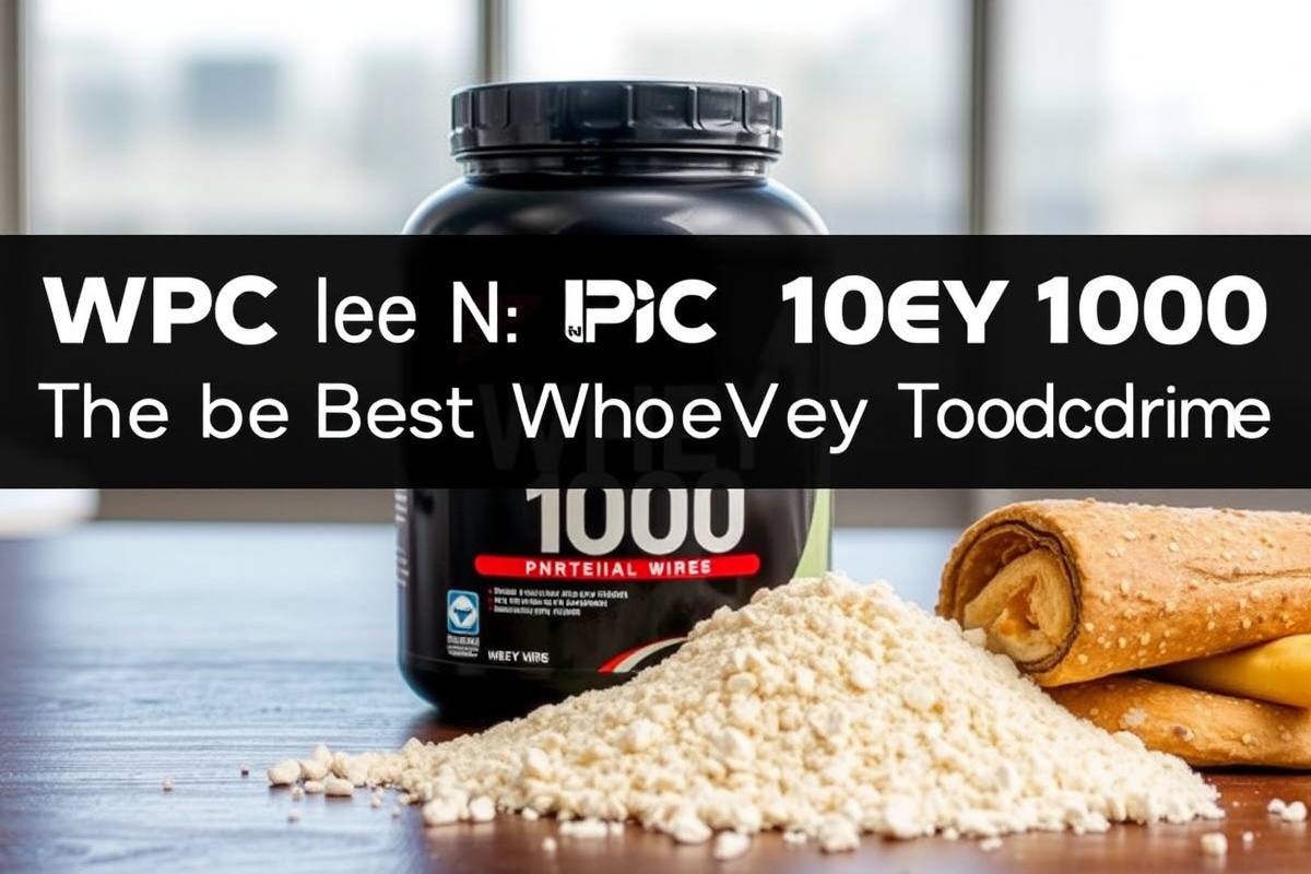 WPC Whey 100: A Comprehensive Guide to Choosing the Best Protein Powder