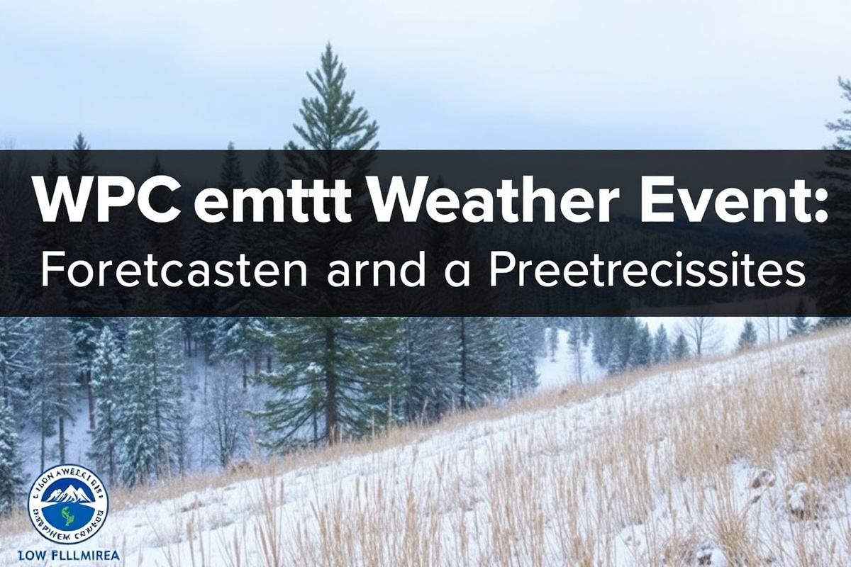 WPC Winter Weather Event: Forecasting and Preparation Strategies